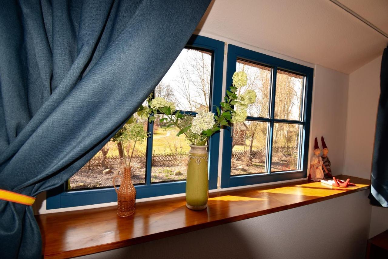 Vila Reetdachhaus Holunder 2 Puddemin Exteriér fotografie